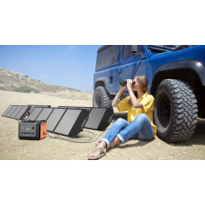 Bundle Puresinus Portable Powerstation 1800W + Puresinus Solarpanel 100W