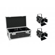 EUROLITE Set 2x LED THA-40PC sw + Case