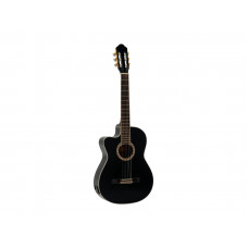 DIMAVERY CN-600L Klassikgitarre, schwarz