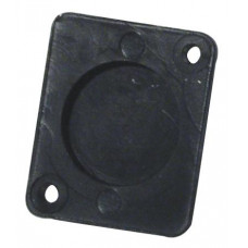 ACCESSORY Blindstopfen für XLR, universal, schwarz