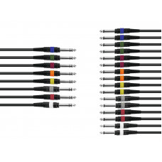 OMNITRONIC Snake-Kabel 8xKlinke/16xKlinke mono 15m