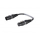 SOMMER CABLE Adapterkabel 3pol XLR(F)/5pol XLR(M)0,15m