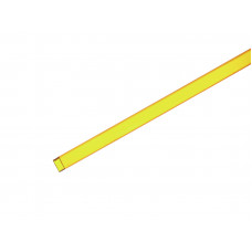 EUROLITE Leer-Rohr 10x10mm gelb 2m