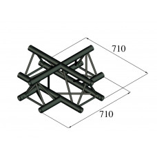 ALUTRUSS TRILOCK S-PAC-41 4-Weg-Kreuzstück