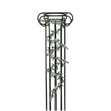 EUROPALMS Blütengirlande, künstlich, weiß,  180cm