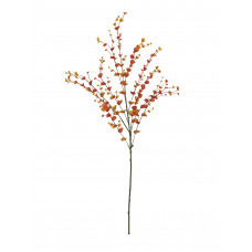 EUROPALMS Eukalyptuszweig, künstlich, orange, 110cm