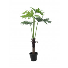 EUROPALMS Splitphilodendron, Kunstpflanze, 120cm