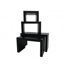 EUROPALMS LEICHTSIN DEKOTISCHSET, schwarz