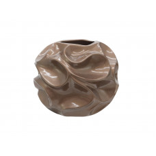 EUROPALMS Designübertopf BUBBLE-35, braun