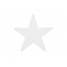 EUROPALMS Silhouette Stern, weiß, 58cm