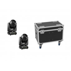 FUTURELIGHT Set 2x DMH-80 LED Spot + Case