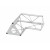 DECOTRUSS SAC-21 Ecke 2-Weg 90° silber DECOTRUSS SAC-21 Ecke 2-Weg 90° silber