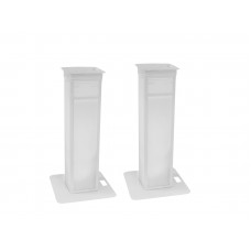 EUROLITE 2x Stage Stand variabel inkl. Cover und Tasche, weiß