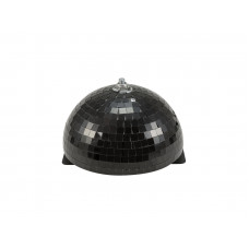 EUROLITE Spiegel-Halbkugel 20cm schwarz motorisiert