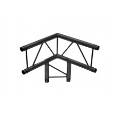 ALUTRUSS DECOLOCK DQ2-SPAL31V 3-Weg Ecke 90° sw