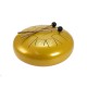 DIMAVERY TD-12 Steel Tongue Drum, gold