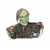 EUROPALMS Halloween Groundbreaker Skelett Monster, 45cm