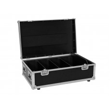 ROADINGER Flightcase 4x LED PMB-4 COB QCL mit Rollen