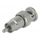 DMT FVA02 Adapter BNC male / Cinch (RCA) male