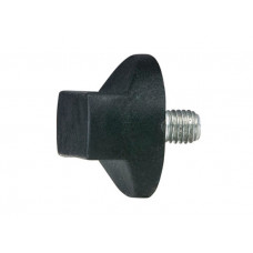 Wentex Pipes & Drapes Feststellschraube, schwarz, M10x12