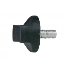 Wentex Pipes & Drapes Feststellschraube, schwarz, M10x20