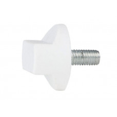 Wentex Pipes & Drapes Feststellschraube, weiß, M10x20