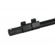 Wentex Pipes & Drapes Teleskopstange vertikal 1.8 - 4.2m, schwarz