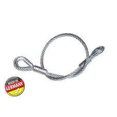 SweetPRO AN 12/500-S 2K Anschlagseil, Ø12mm, 0.5m, SILBER