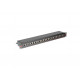 Roline 26110361 Patchpanel, 19'', 2HE, 24-Port, SCHWARZ