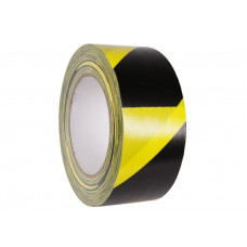 SweetPRO TA WBY-025/50-PRO Warnklebeband, schwarz/gelb, Gaffa