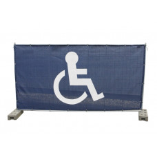 SweetPRO GZ OB/B-204 340/175 Orientierungsbanner, Rollstuhl