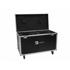 ROADINGER Flightcase 2x DMH-640 mit Rollen