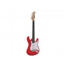 DIMAVERY J-400 E-Gitarre ST  rot, 3/4