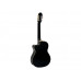 DIMAVERY CN-600E Klassikgitarre, schwarz