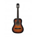 DIMAVERY AC-303 Klassikgitarre 1/2 sunburst DIMAVERY AC-303 Klassikgitarre 1/2 sunburst