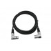 OMNITRONIC XLR Kabel 3pol 3m 90° sw