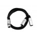 OMNITRONIC Adapterkabel XLR(F)/2xXLR(M) 1m sw