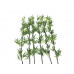 EUROPALMS Bambusstab mit Blättern, künstlich, 180cm, 6er Pack