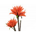 EUROPALMS Dahlie (EVA), Kunstpflanze, orange, 100cm