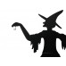 EUROPALMS Silhouette Metall Hexe mit Besen, 140cm EUROPALMS Silhouette Metall Hexe mit Besen, 140cm