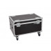 ROADINGER Flightcase 4x LED TMH-X4 mit Rollen