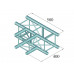 ALUTRUSS DECOLOCK DQ4-SPAT35 3-Weg T-Stück 90° sw