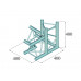 ALUTRUSS DECOLOCK DQ3-SPAL34 3-Weg Ecke 90° sw