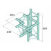 ALUTRUSS DECOLOCK DQ3-SPAC44 4-Weg Ecke links sw
