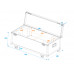 ROADINGER Flightcase 1x LED SL-350/SL-160 mit Rollen