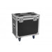 ROADINGER Flightcase 2x TMH-W400 mit Rollen