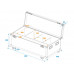 ROADINGER Flightcase 4x LED IP Atmo Blinder 9