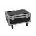ROADINGER Flightcase 6x AKKU IP TL-3 QCL Trusslight CRMX mit Ladefunktion und Rollen