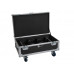 EUROLITE Set 6x AKKU UP-4 QCL Spot QuickDMX MK2 + Flightcase mit Rollen und Ladefunktion