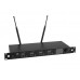 OMNITRONIC UHF-604 4-Kanal Funkmikrofon-System 520-554 MHz